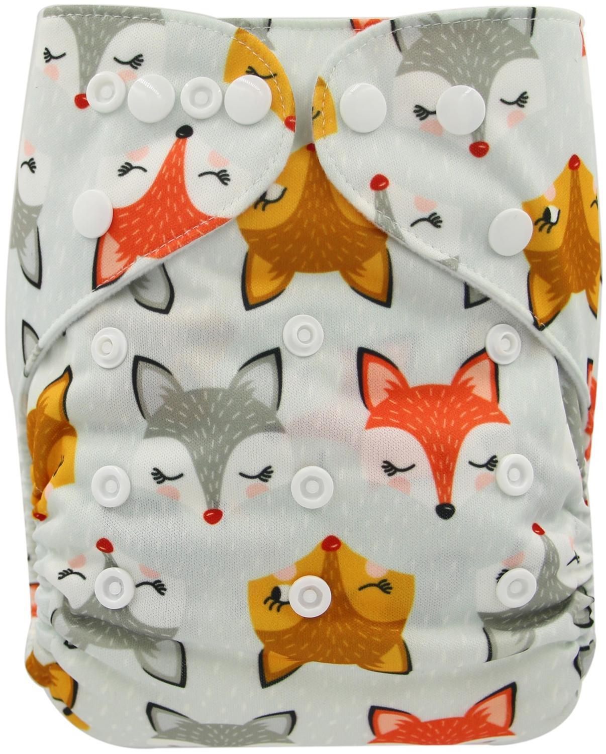 Elegante Pañal de Tela Pocket Impreso para Bebés Modrn