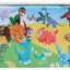 Puzzle en bois cartoon d'animaux de 60 pièces pour enfants