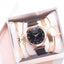 Ensemble de Montre à Quartz de Luxe pour Femmes avec Bracelet