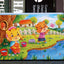 Puzzle en bois cartoon d'animaux de 60 pièces pour enfants