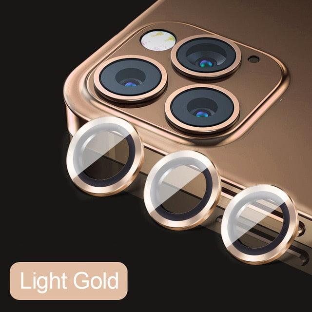 Premium Tempered Glass Camera Lens Protector for iPhone 12 Pro Max & More - Korvel