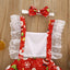 Ensemble de Robe de Princesse de Noël pour Filles Bébés