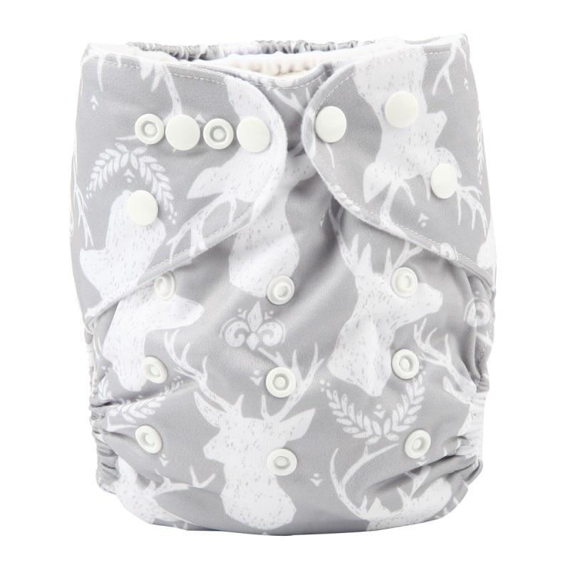 Elegante Pañal de Tela Pocket Impreso para Bebés Modrn