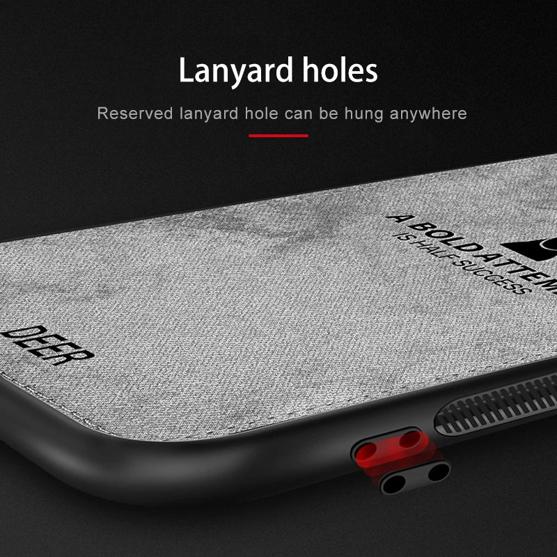 Deer Cloth Phone Case for Huawei Honor 20 Pro Lite 10 10i 8A 8C 8X 8S 9X PRO 7X 7S 7A Honor 7C 9 20s 9A Soft Silicone Frame Case - Korvel