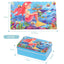 Puzzle en bois cartoon d'animaux de 60 pièces pour enfants
