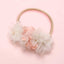Elegant Floral Headband for Newborns - Soft & Adjustable
