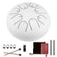 Tongue Drum 6 Inch Steel Tongue Drum Set 8 Tune Hand Pan Drum Pad Tank Sticks Carrying Bag Percussion Instruments Accessories - Korvel