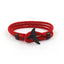 Bracelet Ancre Queue de Baleine - Charme Nautique Unisexe