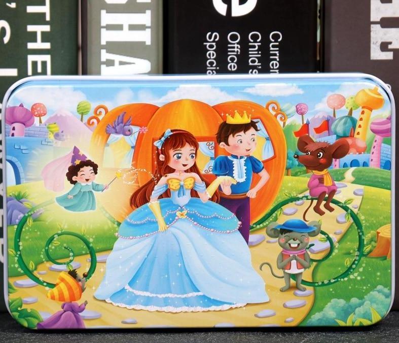 Puzzle en bois cartoon d'animaux de 60 pièces pour enfants