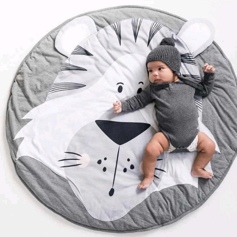 Alfombra de Juego de Cartoon Elegante para Habitaciones de Niños