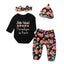 Adorable Halloween Baby Outfit Set with Pumpkin Design
