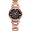 Montre de Luxe Femme en Or Rose STEVVEX avec Accents en Diamant