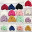 Chapeau en Tricot Élégant pour Filles Bébé avec un Grand Nœud