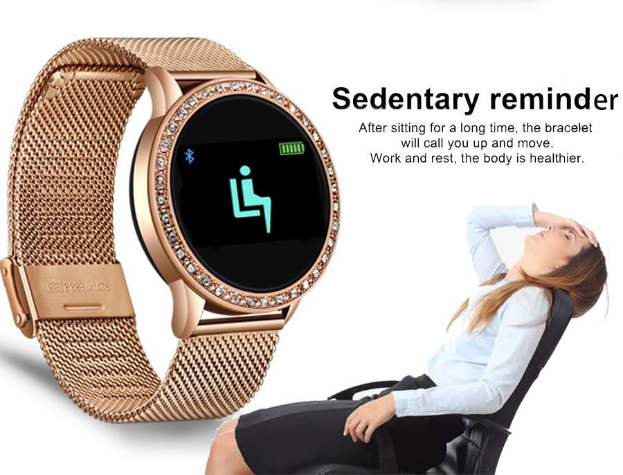 Luxury Ladies Smart Watch with Fitness Tracker