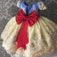 Robe de Princesse de Luxe Fait Main avec Nœud