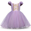 Luxury Purple Princess Dress for Girls - Perfect for Celebrations