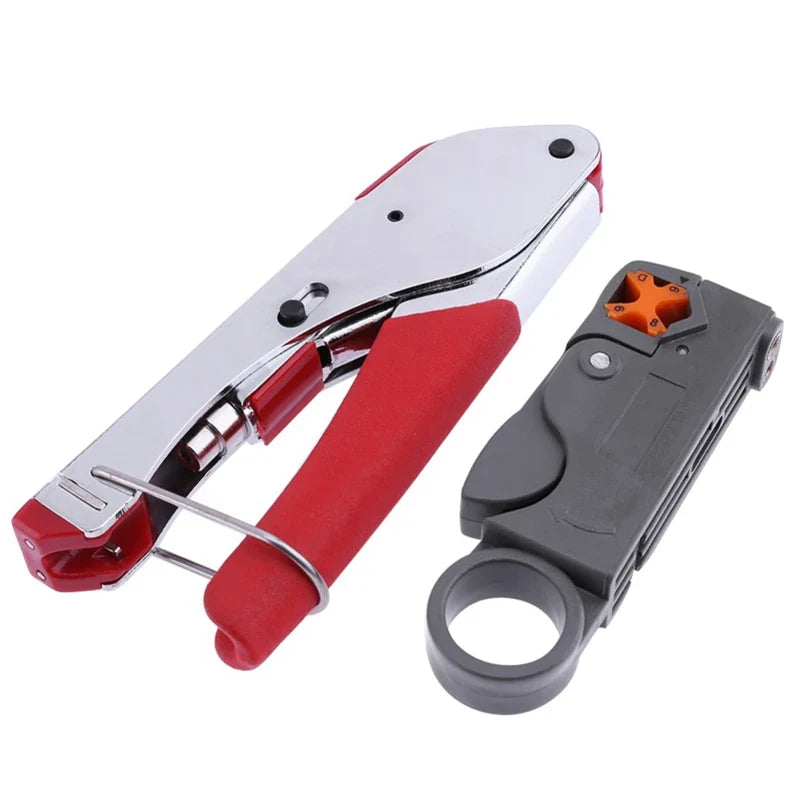 Premium Multi Compression Coaxial Cable Crimping Tool