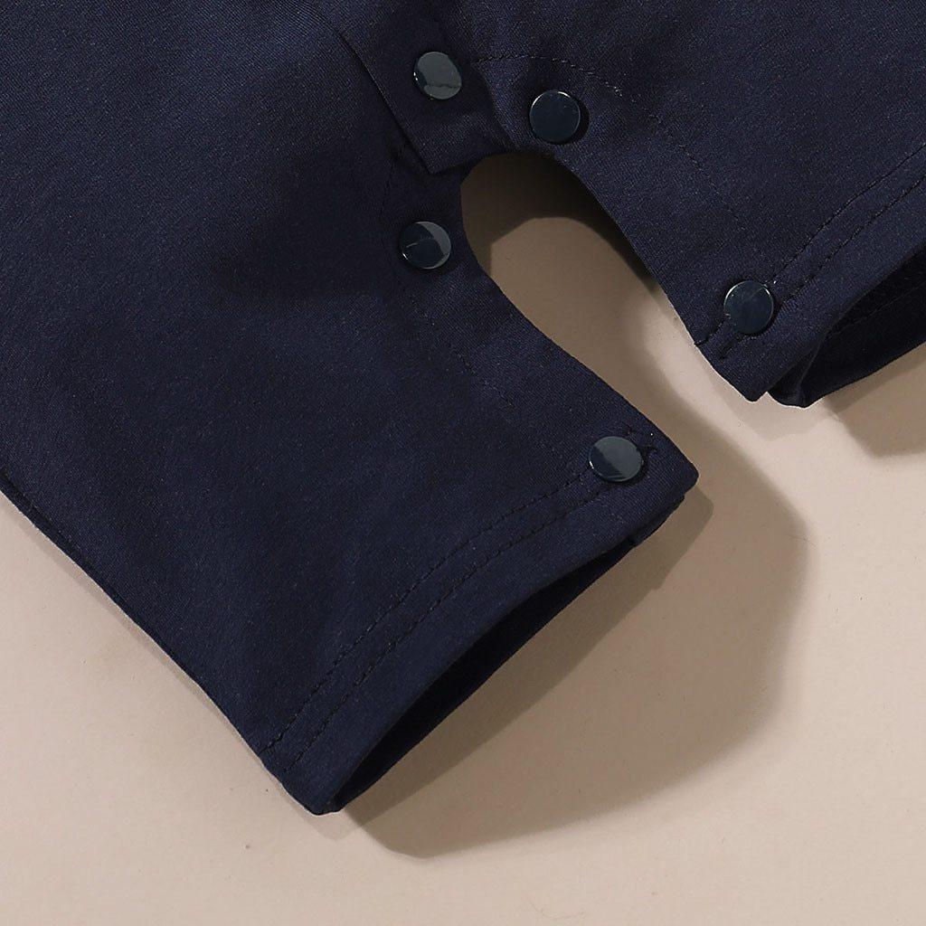 Combinaison de Luxe Moderne pour Bébé - Combinaison à Manches Courtes pour Garçons