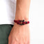 Bracelet en corde navy moderne et élégant pour hommes et femmes