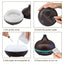 Humidificador de Aire Aroma de 550ml y Difusor de Aceites Esenciales - Grano de Madera