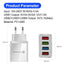 Quick Charge 3.0 USB Wall Charger for Phones and Tablets
