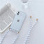 Transparent Crossbody Wallet Case for iPhone