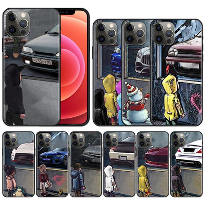 Premium Flexible TPU Phone Case for iPhone Models