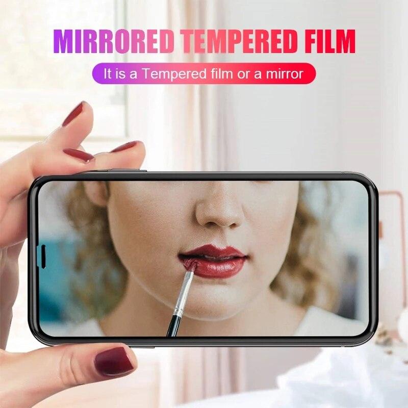 Protector de Pantalla Espejo Premium para iPhone 11/12/13