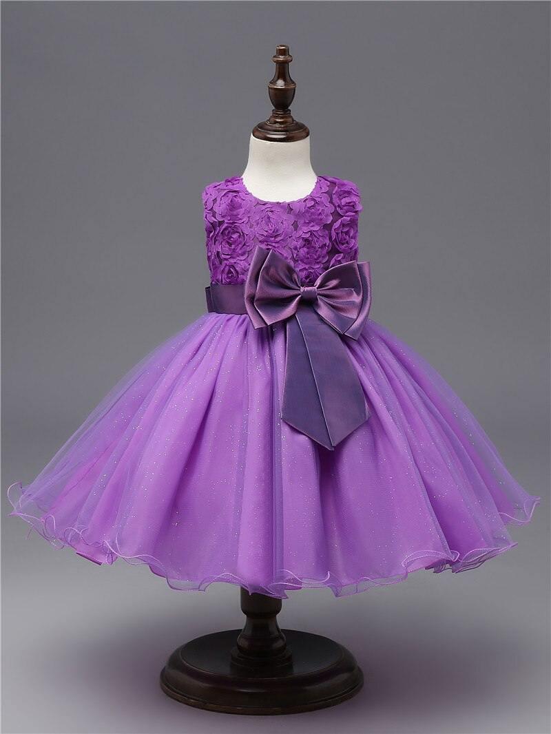Robe de Princesse de Luxe Fait Main avec Nœud