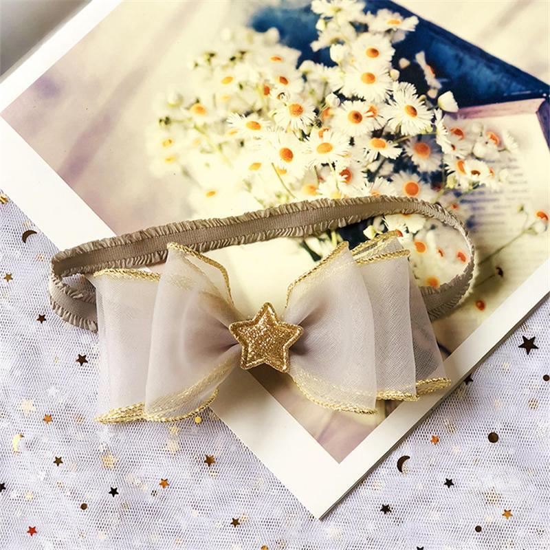 Luxury Pearl Handmade Bowknot Crown Headband for Baby Girls