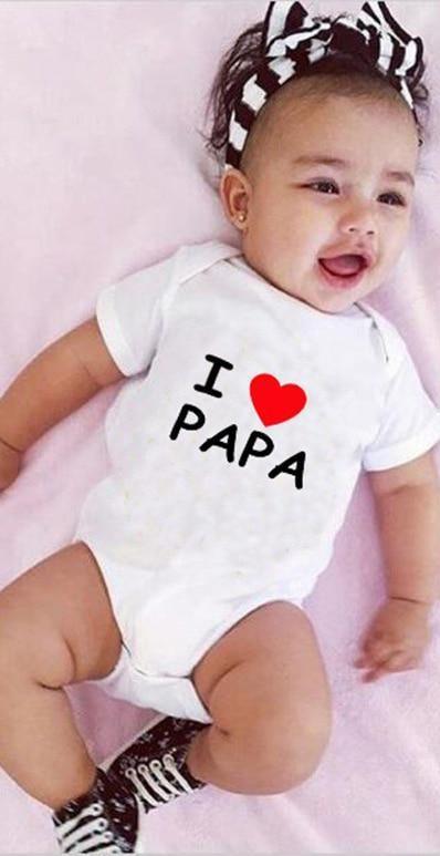 Bodysuit de bébé imprimé moderne de luxe - Combinaison d'été unisexe