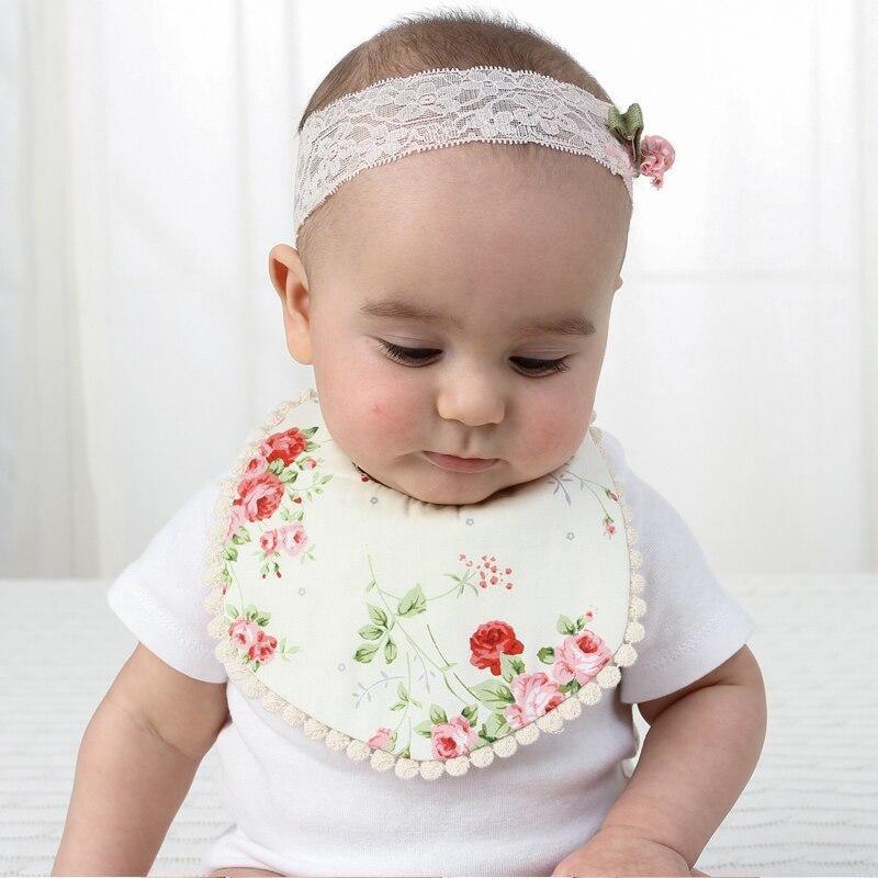 Double-Deck Infant Bibs - Stylish Cotton Linen for Toddlers