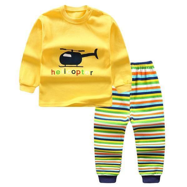 Premium Cotton Baby Boy Outfit Set with Cartoon Designs