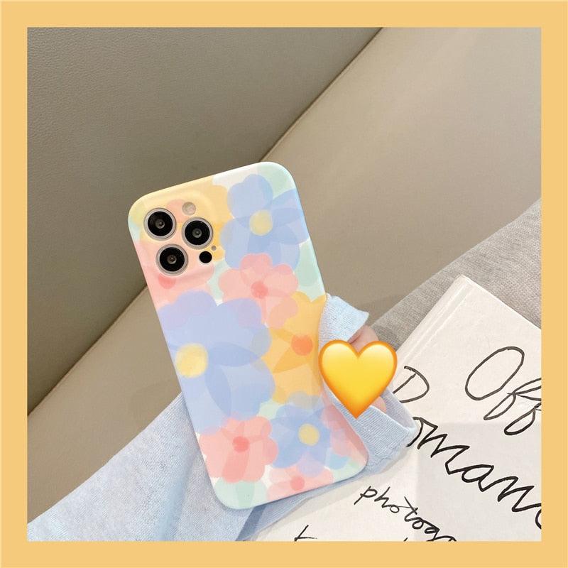 Cute Floral Phone Case for iPhone 13 Pro Max & More