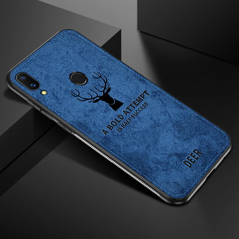 Deer Cloth Phone Case for Huawei Honor 20 Pro Lite 10 10i 8A 8C 8X 8S 9X PRO 7X 7S 7A Honor 7C 9 20s 9A Soft Silicone Frame Case - Korvel