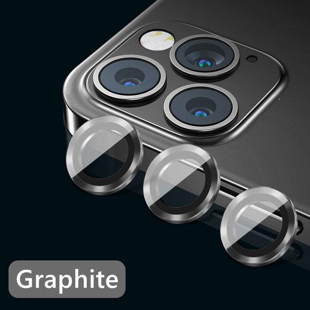 Premium Tempered Glass Camera Lens Protector for iPhone 12 Pro Max & More - Korvel