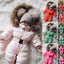 Premium Hooded Snowsuit for Infants - Warm & Stylish
