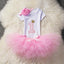 Vestido Moderno de Unicornio para Celebraciones del Primer Cumpleaños