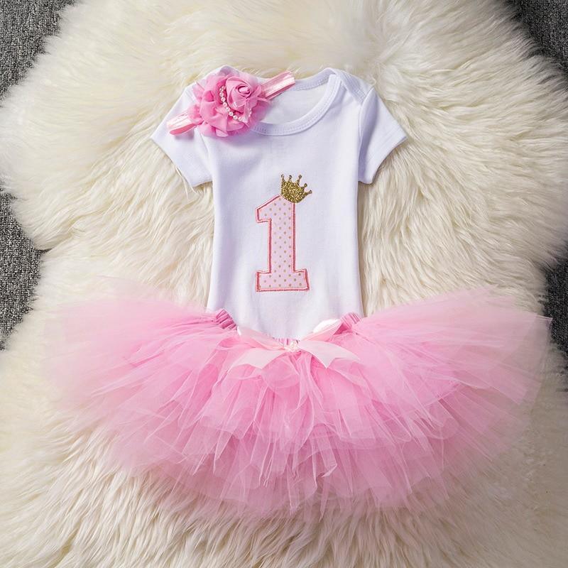 Vestido Moderno de Unicornio para Celebraciones del Primer Cumpleaños