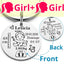 Lovely Personalized Baby Boys Girls Keychain  Name Birth Weight Height For Newborn Commemorate New Mom Dad Gift Keyring P026_C - Korvel