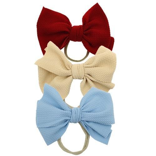 Ensemble de Turbans et Bandeaux Élégants pour Filles - 3 Pièces