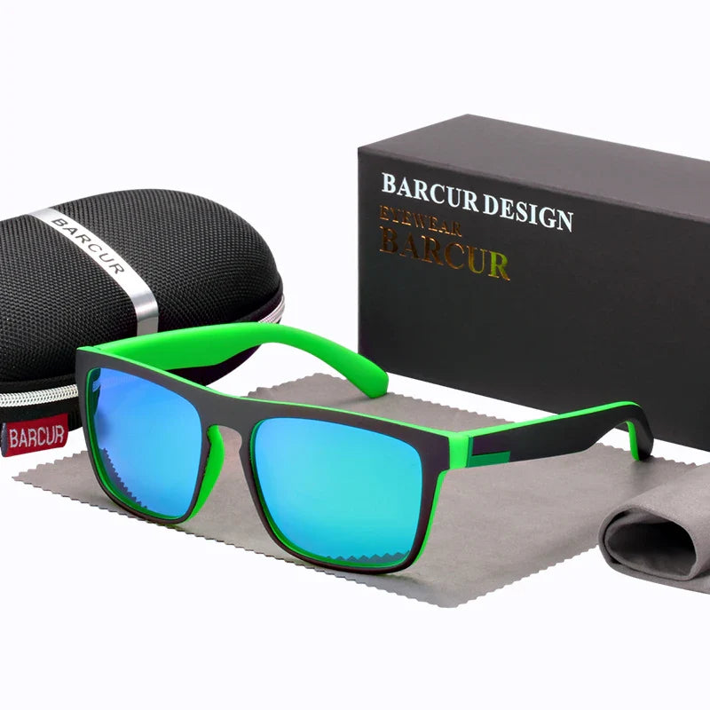 BARCUR Men's Polarized Driving Sunglasses with UV400 Protection