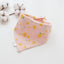 Adjustable Cotton Cartoon Bandana Bibs for Babies