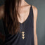 Modern Vintage Multilayer Crystal Gold Choker Necklace