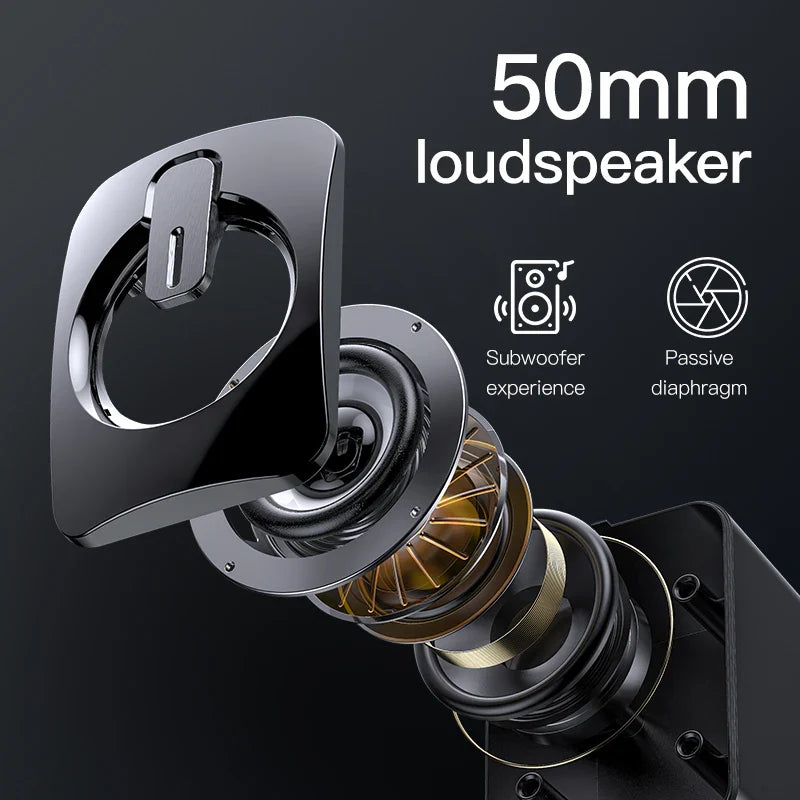 Mini Computer Speaker USB Wired Speakers 3D Stereo Sound Surround Loudspeaker For PC Laptop Notebook Not bluetooth Loudspeakers - Korvel
