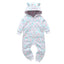Combinaison en polaire corail douillette pour bébé pour toutes les occasions
