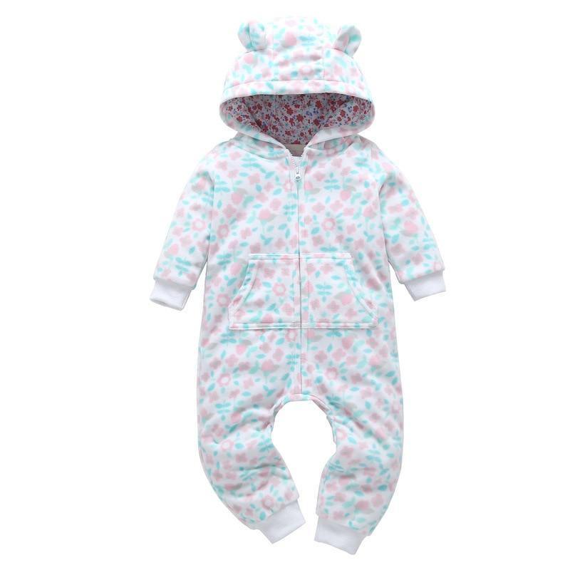 Combinaison en polaire corail douillette pour bébé pour toutes les occasions