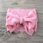 Nouveau bandeau large avec nœud pour bébés filles