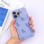 Coque de portefeuille en silicone charmante pour iPhone 13 Pro Max