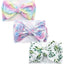 Conjunto de 3 Diademas de Lujo Hechas a Mano para Niñas con Lazos Grandes